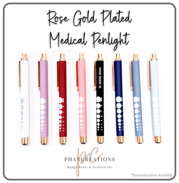 Personalized Medical Pen Light, Paramedic Gift, Physician Assistant, Nurse Practitioner Penlight, Badge Reel Accessories, CNA Gift, Neuro