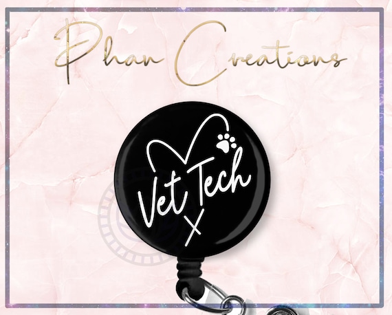 Veternarian Badge Clip Art Illustration Clipart Profession