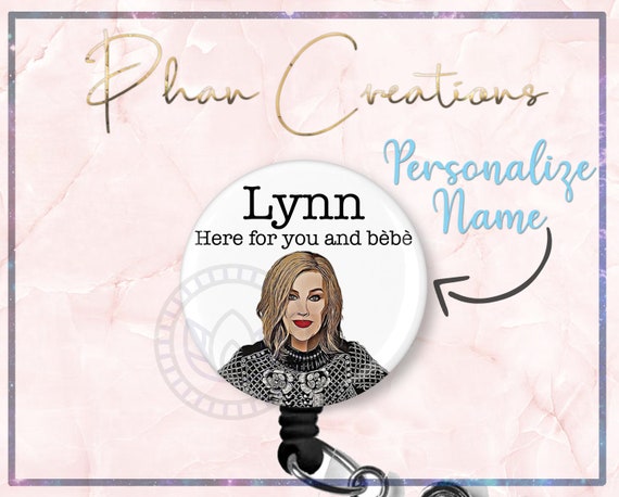  Custom Cute Name Retractable Badge Reel RN CNA LPN