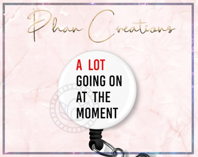 Funny Nurse Badge Reel - Retractable ID Holder For Medical Workers