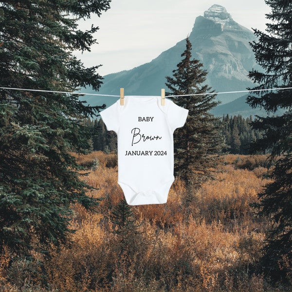 Mountain Pregnancy Announcement | Digital Pregnancy Announcement | Mountains baby Announcement | PERSONALIZED and DOWNLOADABLE