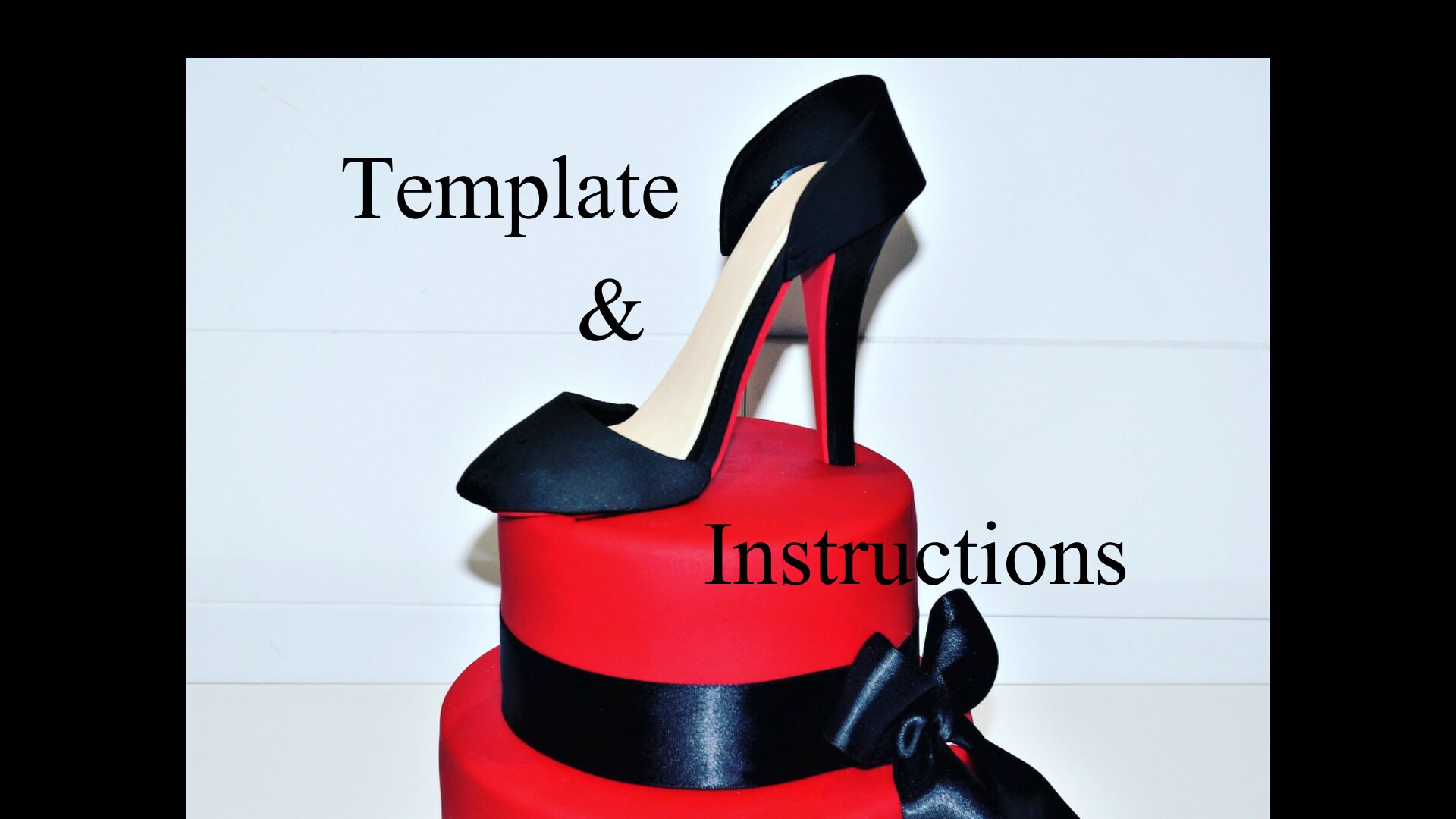 High heel shoe cake topper template & instructions, PDF, instant download, shoe template, cake topper, cake decorating, sugarcraft Within High Heel Shoe Template For Card High heel shoe cake topper template & instructions, PDF, instant download, shoe template, cake topper, cake decorating, sugarcraft Within High Heel Shoe Template For Card