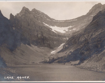 Byron Harmon Lake Agnes Alberta AB Canada Unused RPPC Postcard Y2