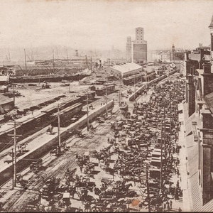 Port de Montréal de Custom House QC Québec c1905 Carte postale Y2