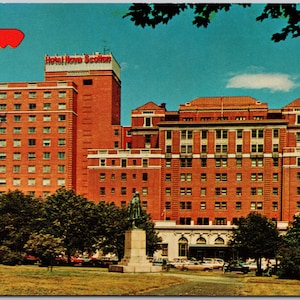 Hôtel Nouvelle-Écosse Halifax NS Nouvelle-Écosse CN Hôtel carte postale vintage Y3