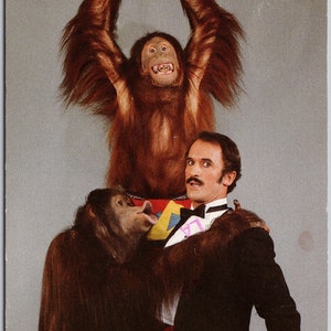 Bobby Berosini's Orang-Utans Stardust Hotel und Kasino Las Vegas NY Vintage Postkarte Y3