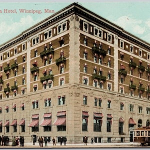 Royal Alexandra Hotel Winnipeg Manitoba MB Canada Carte postale Y3