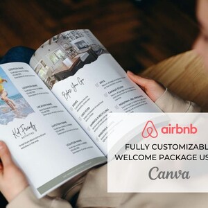 Airbnb Beach House Welcome Book Template