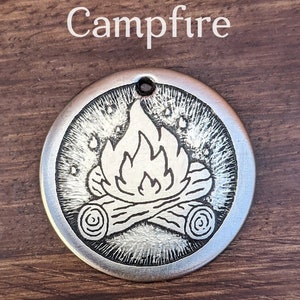 Campfire Pet Tag