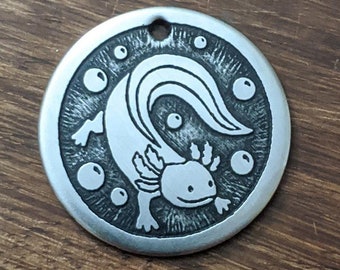 Axolotl Pet Tag