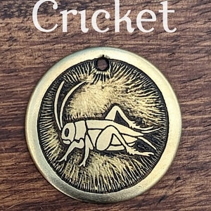 Cricket Pet Tag