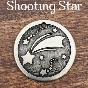 Shooting Star Pet Tag