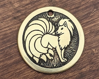 Ninetales Pet Tag