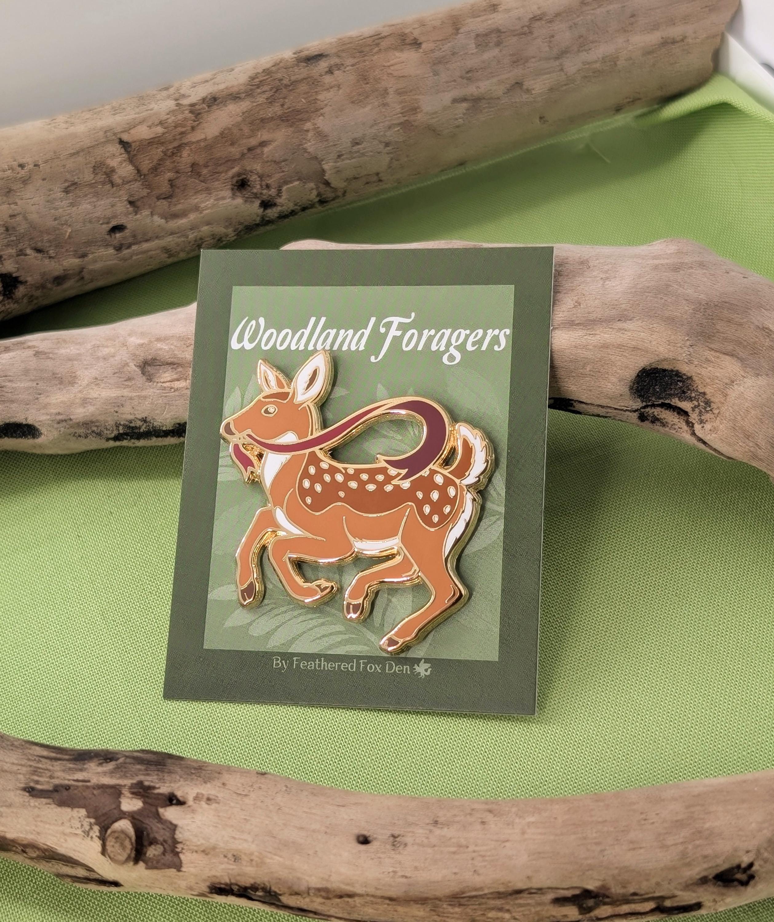 Playful Fawn Pin