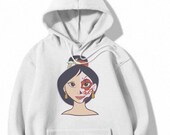 Vintage Mulan Sugar Skull dia de los muertos Christmas - Holiday Gift In a Hoodie Mulan dia de los muertos Inspired Hoodie