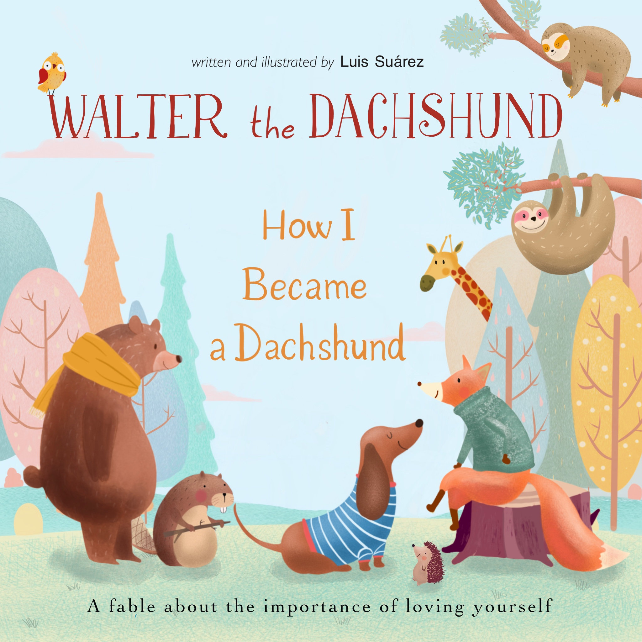 Children's Book Animals Walter the Dachshund Illustrated - Etsy Australia
