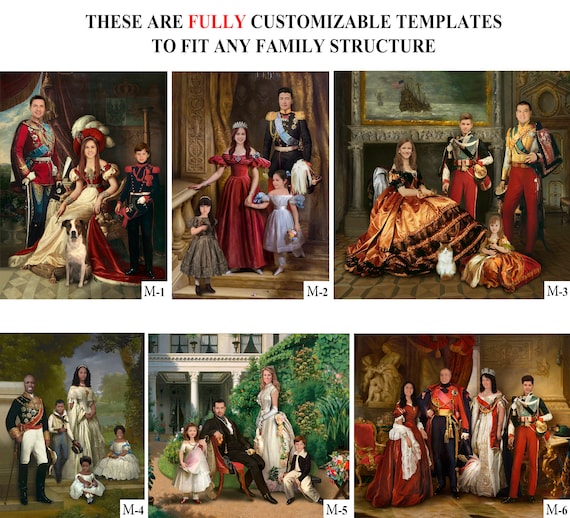 family portrait painting uk