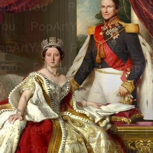 Custom Royal Portrait for couple, Historical Portrait, Renaissance portraits, Victorian, Regal, King and queen, Christmas gift