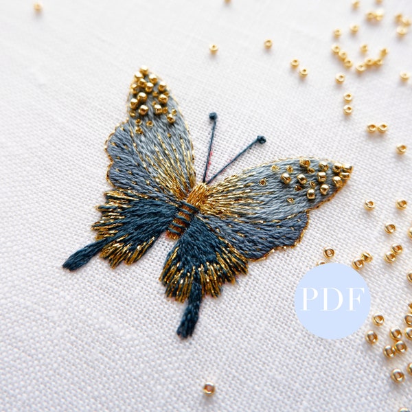 Beaded Butterfly Pattern Etsy
