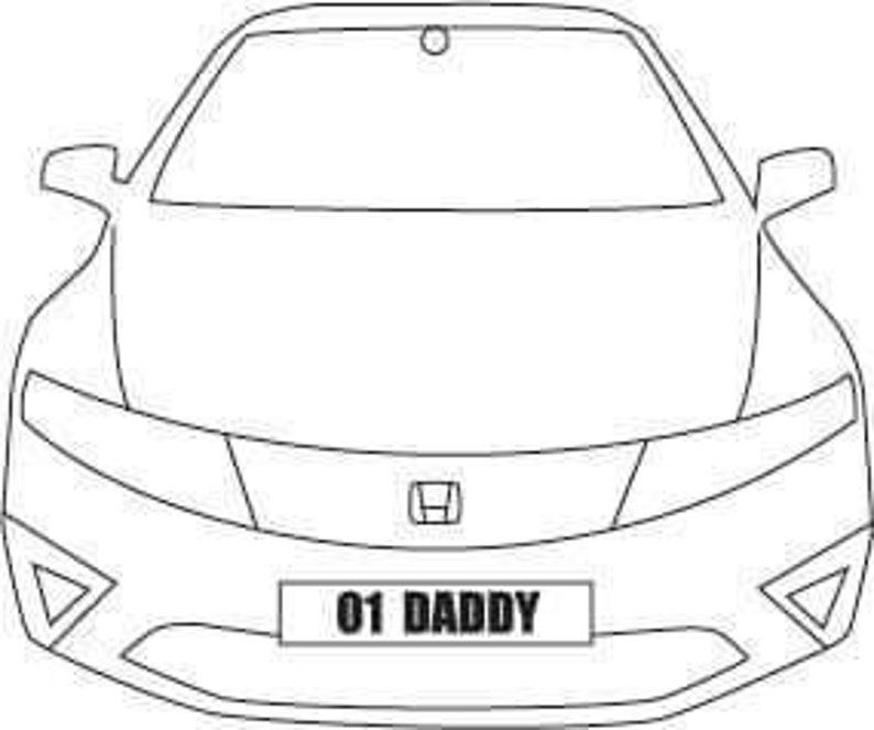 Honda 1 8 I Vtec Ex Rear View Mirror Accessory Etsy