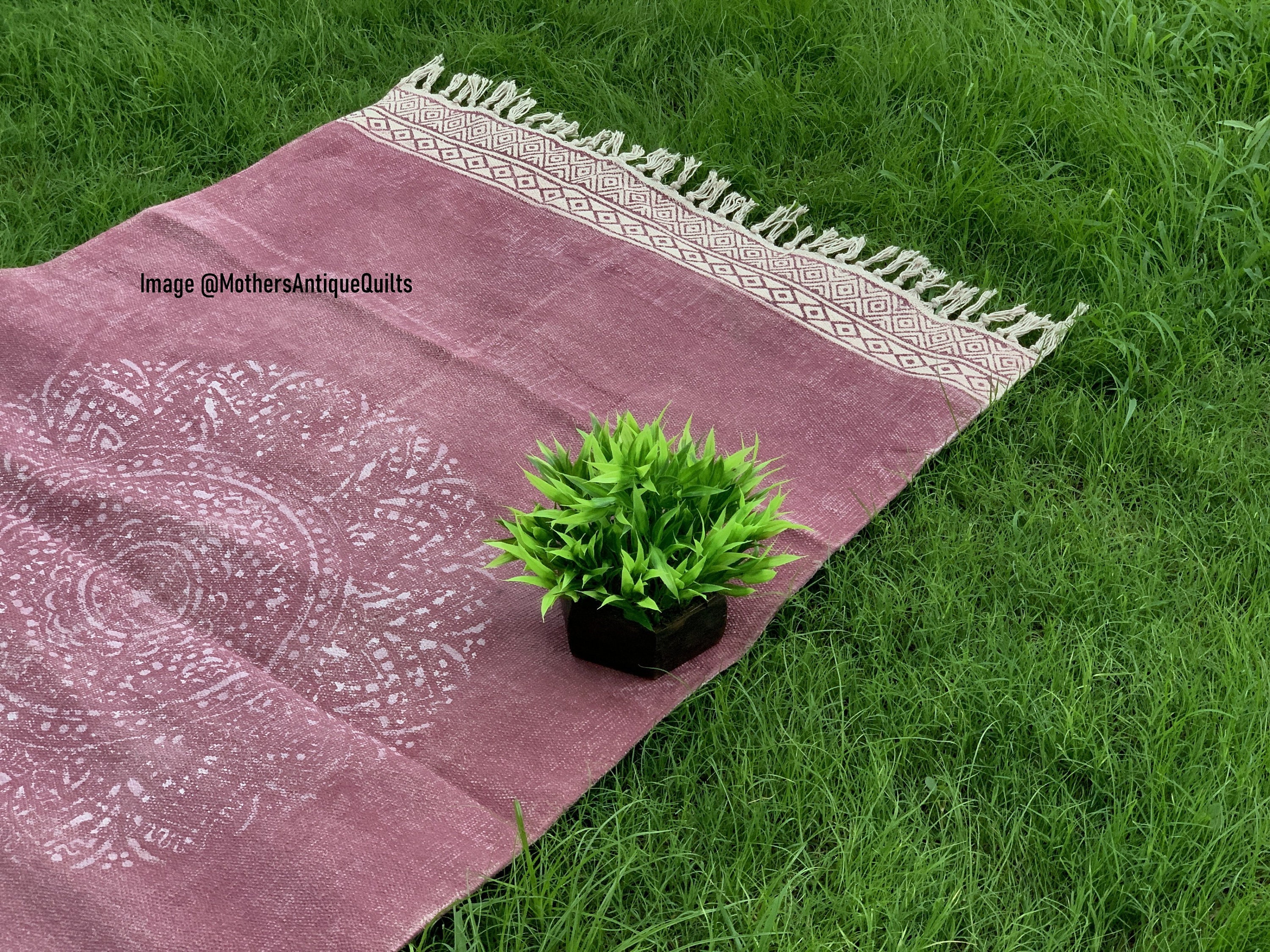 3x5 Ft Rug, Cotton Rug, Living Room Rug, Handmade Rug, Modern Rug, Kitchen Rug, Floor Area Rug ...