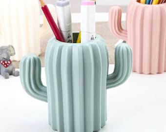 cactus pencil holder - 3D STL