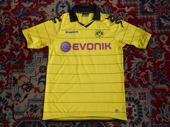Borussia Dortmund 2010 11 Home 28 Kappa M Shirt Jersey Trikot Etsy