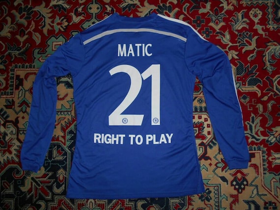 LS Chelsea London 201415 21 Matic Home 29 Adidas L shirt jersey 14 Long Sleeve Champions League LS Chelsea London 201415 21 Matic Home 29 Adidas L shirt jersey 14 Long Sleeve Champions League