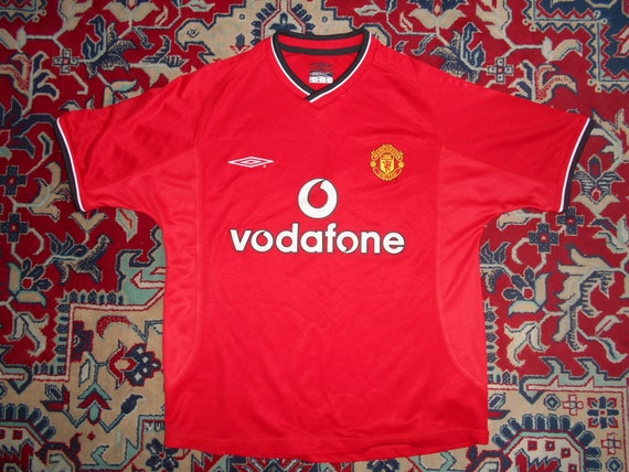 Manchester United 02 04 Home 11 Umbro Y 34 164 170 Cm Etsy