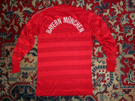 LS Rare Bayern Munchen 198486 Home 27 Adidas S shirt jersey Tikot 84 Commodore Vintage Münich Bayern Retro 1984 Away Trikot Commodore