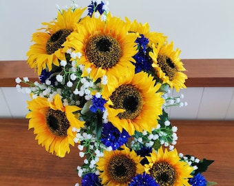 Artificial Sunflower Bouquet