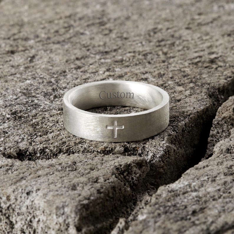 Personalized Cross 925 Sterling Silver