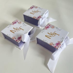 Box Box - Hochzeit Box - Kuchenbox - Hochzeitsgeschenkbox - Maßgeschneiderte Boxen mit Schleife bomboniere matrimonio