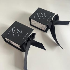 Wedding Favor Box - Cake box - Wedding gift box- Custom made boxes with Ribbon bomboniere matrimonio