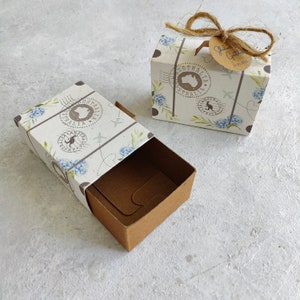 Set-Case-Typ Hochzeitbevorzugungsboxen, Bevorzugungsboxen, Hochzeitsgeschenke, Reisethemageschenke, Hochzeiten am Zielort, Bastelbox, bedruckter Koffer