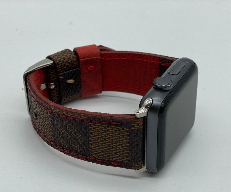 recycled louis vuitton apple watch band