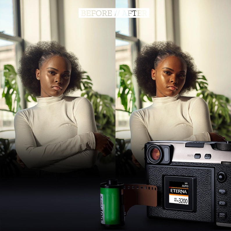 Fuji Film Color Profile 3DLUTS Lightroom Premiere (Download