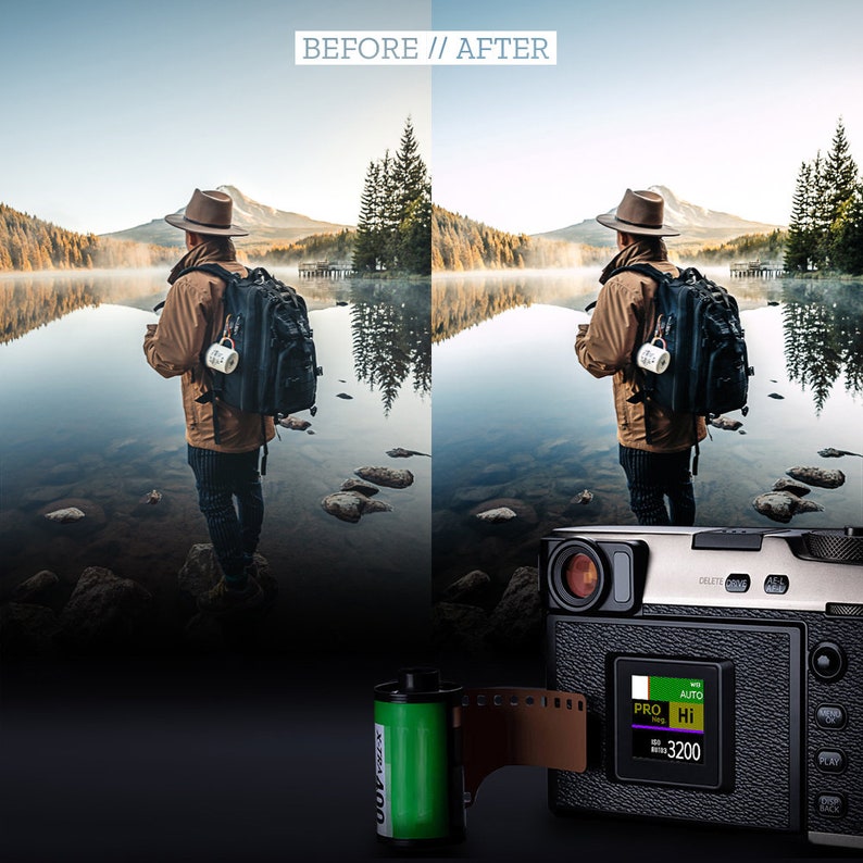 Fuji Film Color Profile 3DLUTS Lightroom Premiere (Download