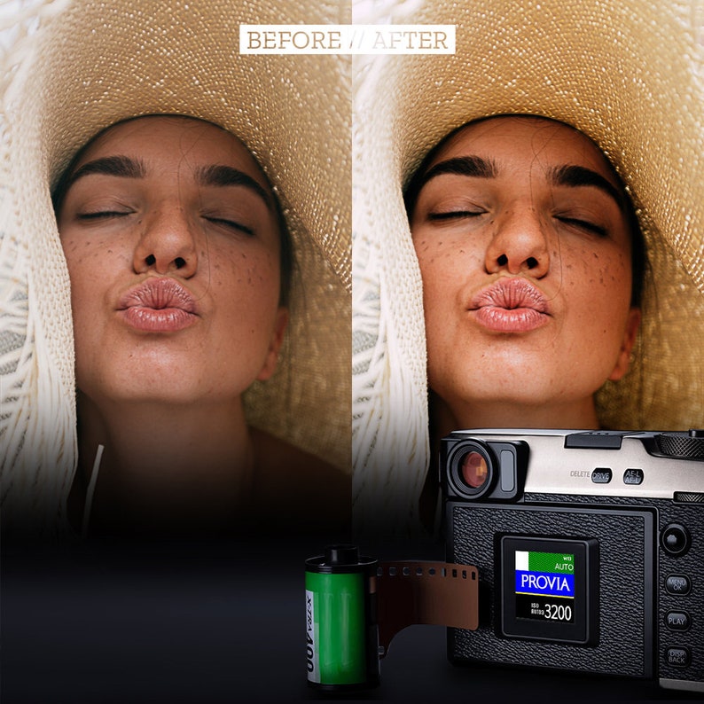 Fuji Film Color Profile 3DLUTS Lightroom Premiere (Download