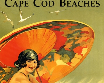 POSTER MERMAID MEET ME AT THE BEACH FORT LAUDERDALE TRAVEL VINTAGE REPRO FREE SH