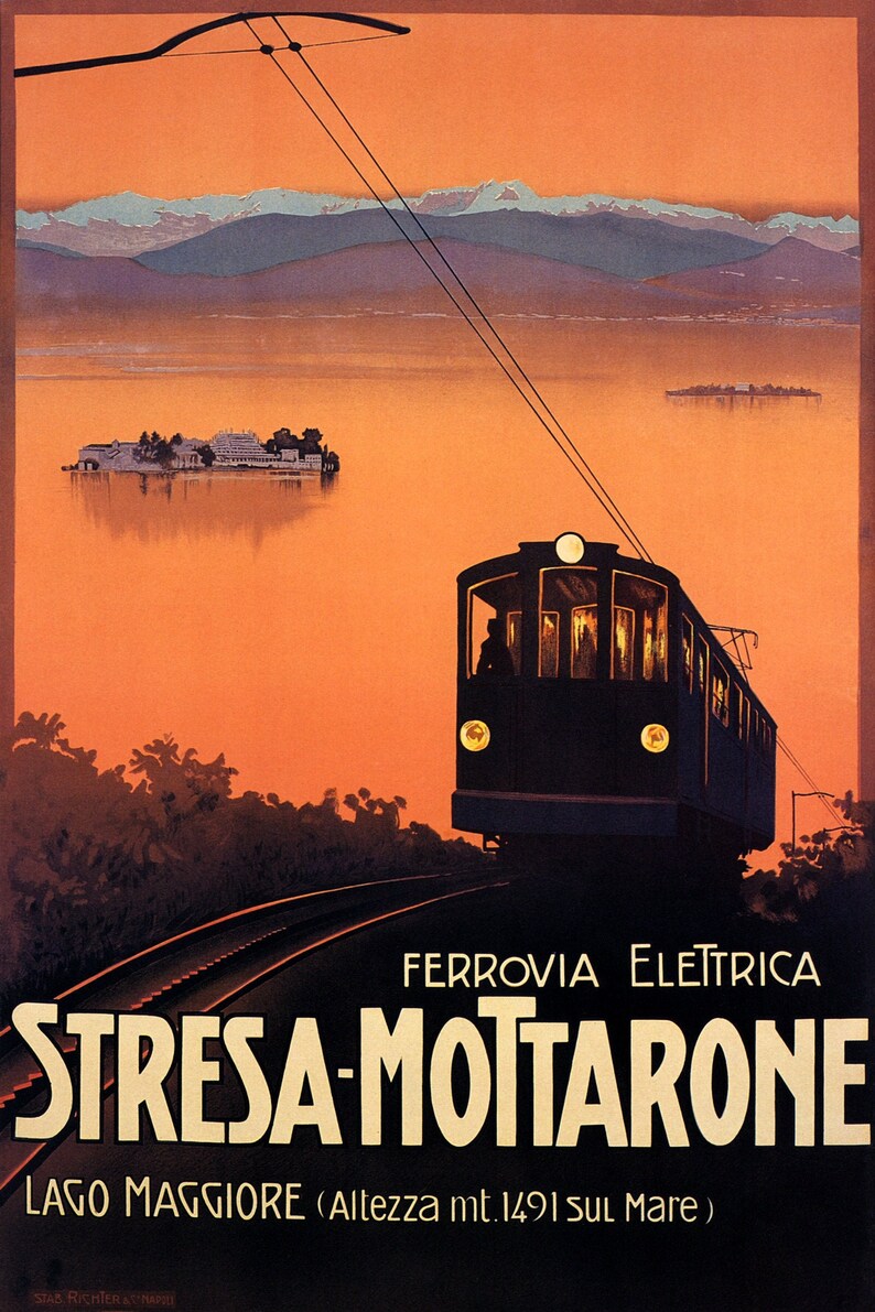 Stresa voyage lac majeur Mont Mottarone téléphérique ...