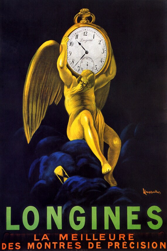 Longines Swiss Luxury Precision Watches Chronos God of Time | Etsy