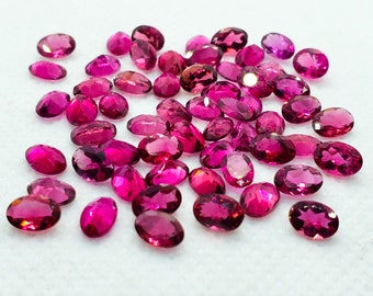 Natürlicher Rubin turmalin 4x3/5x3/6x4/6x5/7x5/8x6/9x7mm oval facettiert,Kalibriert,QualityVS,Loose Gemstone,Rubylight Pink Turmalin
