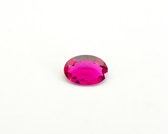Natural Tourmaline 12x8mm oval-shaped faceted,Calibrated,Rubylight Tourmaline,Bright-pink color,Quality-VS,Weight-2.15 carats,Loose gemstone