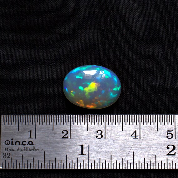Natural Super Seven Gemstone 3.80 Carat Oval Shape Semi Precious Cabochon Gemstone Handmade Jewelry for Beautiful Making Gift