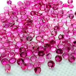 Natural Pink Tourmaline 2.8/3/3.5/4/4.5/5/5.5/6 mm Round-shaped Faceted, Calibrated,Quality-VS,Rubylight Tourmaline,Loose gemstone,nice pink