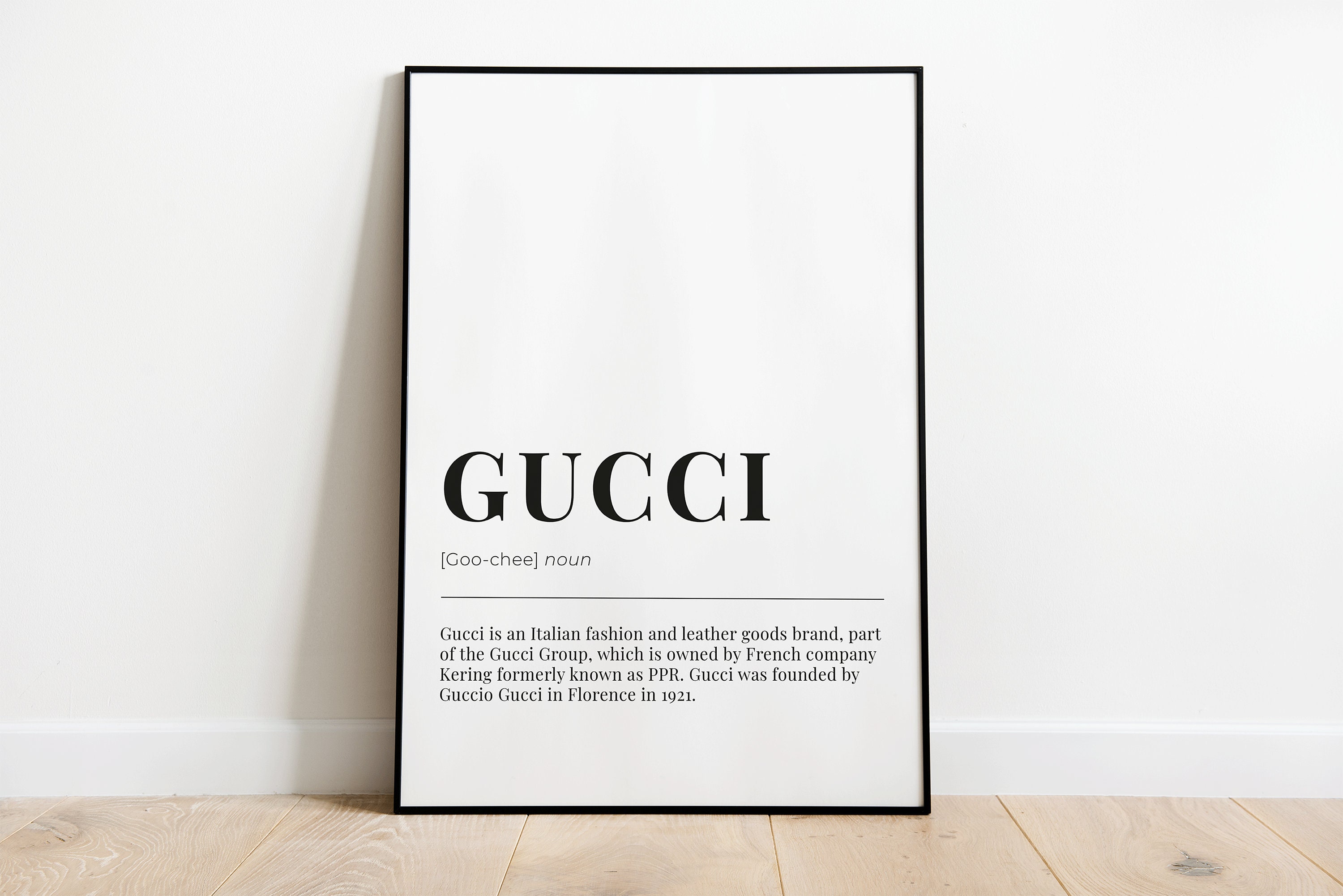 Gucci Fashion Definition as Print Minimalist Modern Wall - Etsy Ireland Gucci Fashion Definition as Print Minimalist Modern Wall - Etsy Ireland