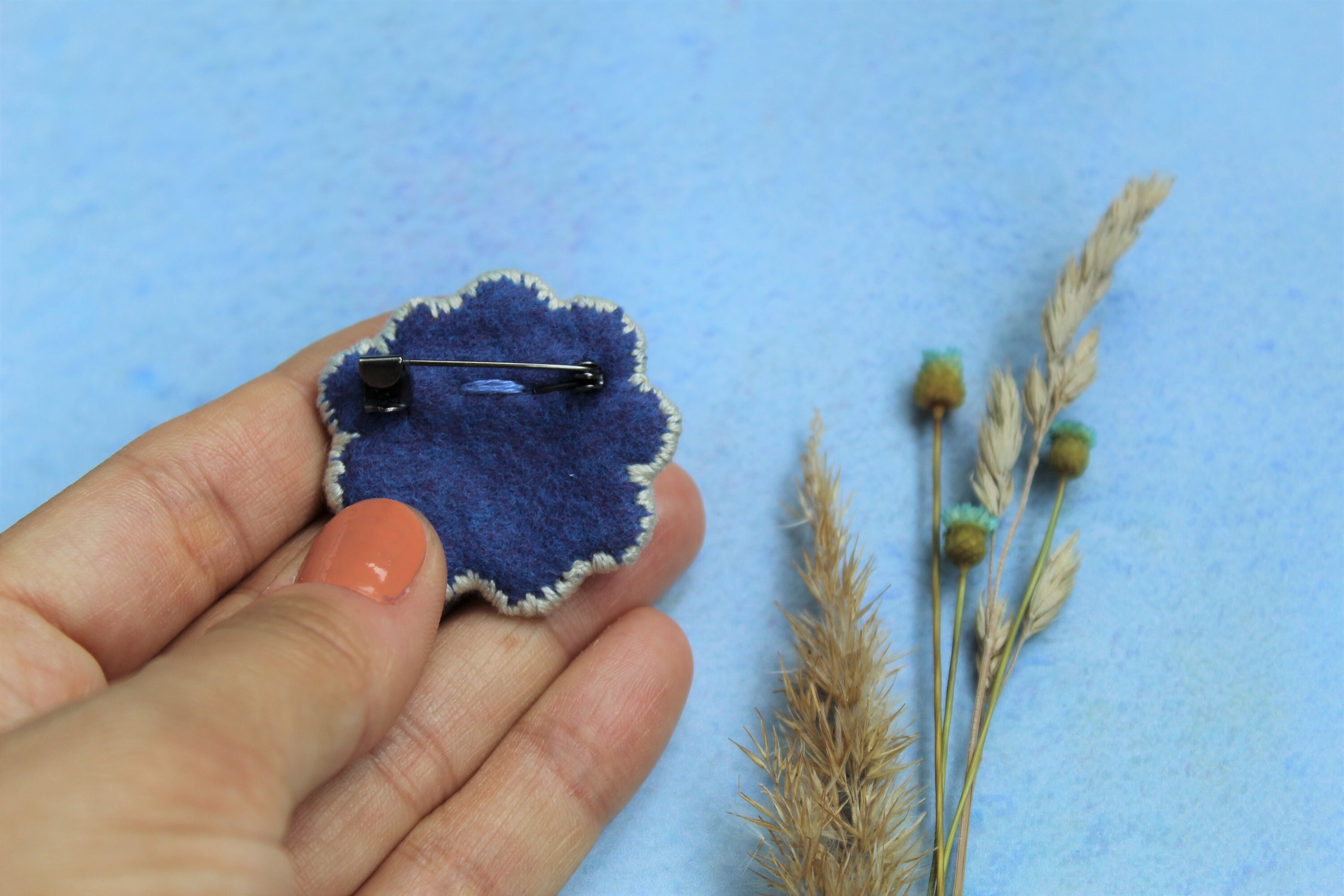 Brooch embroidery etsy Brooch embroidery etsy