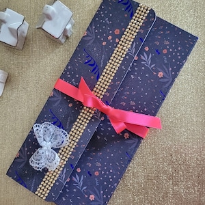 Pochette cadeau en papier design