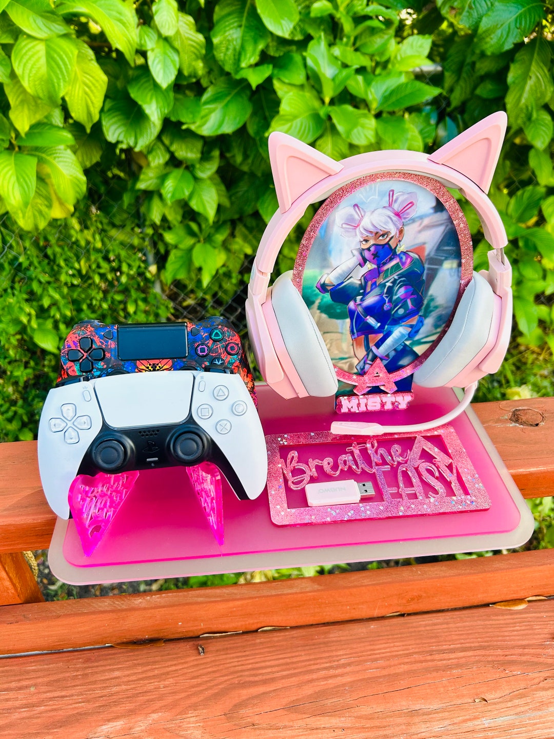 Custom Gamer Controllers and Headset Holder - Etsy